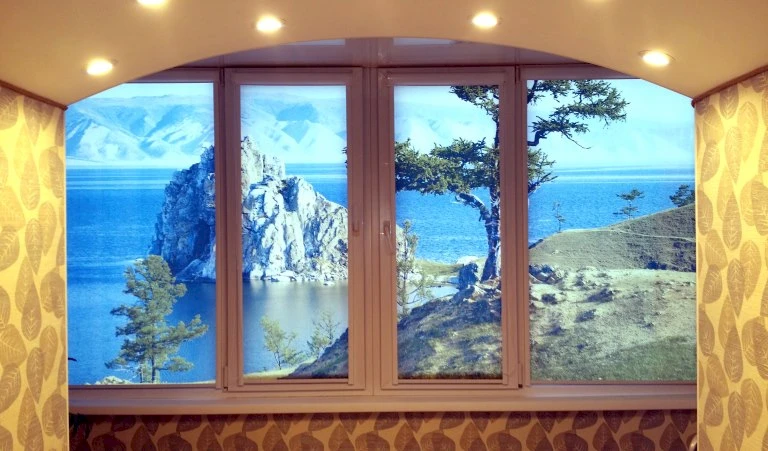 Рольшторы кассетные УНИ 2 с пружинным механизмом и фотопечатью